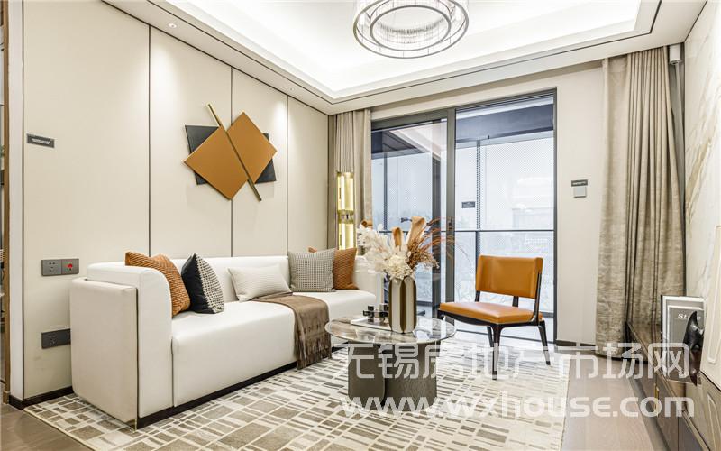 99㎡户型样板间客厅