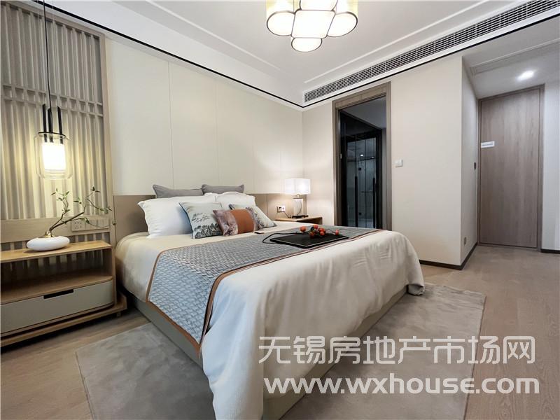 状元府195㎡户型样板间次卧套房