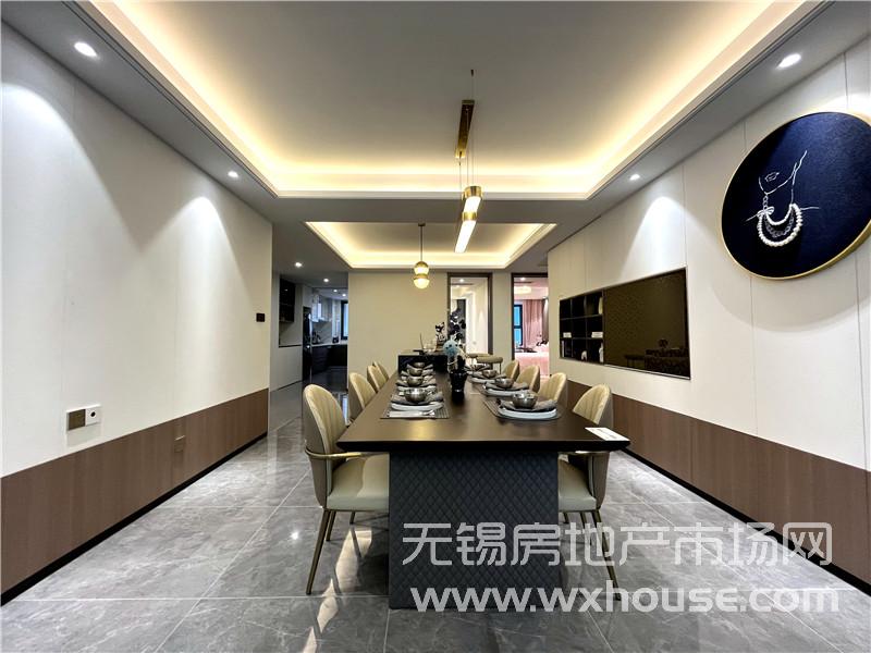 状元府208㎡户型样板间餐厅