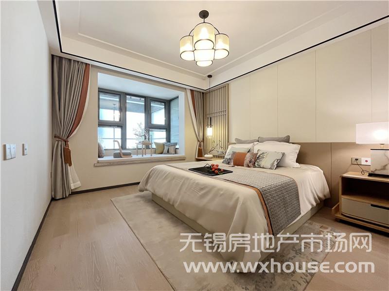 状元府195㎡户型样板间次卧
