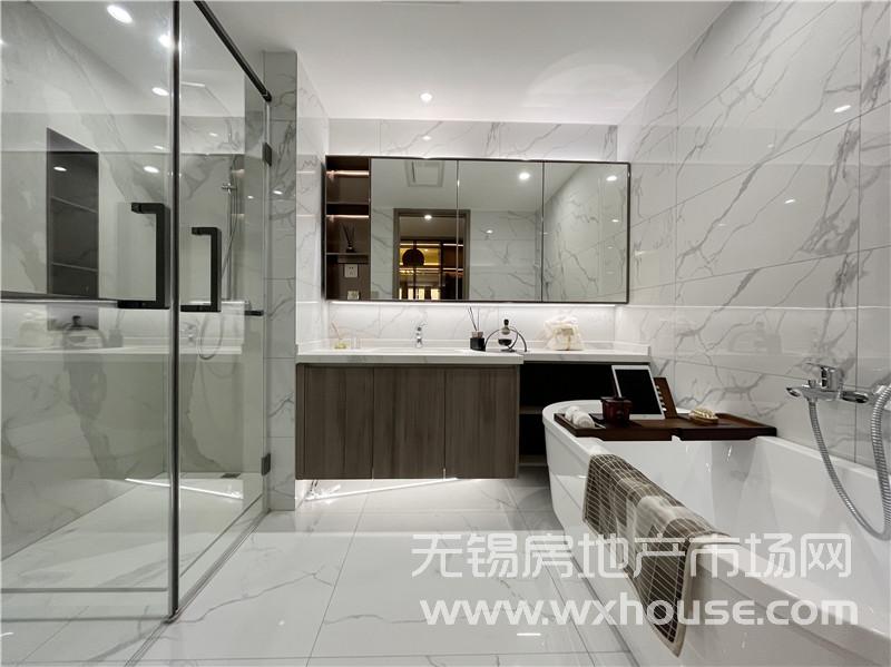 状元府208㎡户型样板间主卫