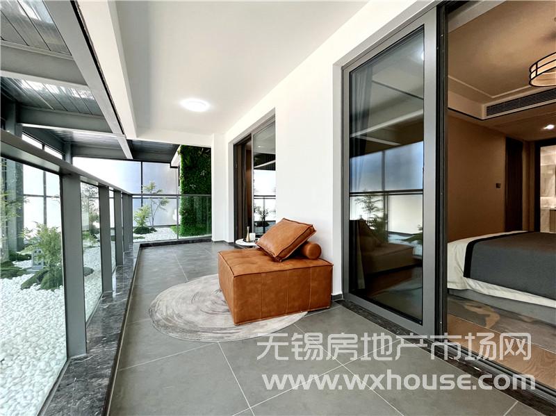 状元府195㎡户型样板间阳台