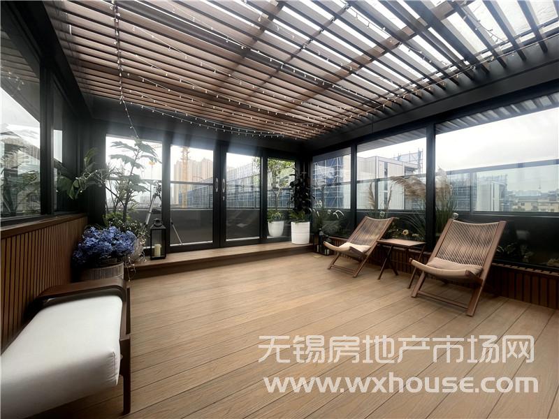 180㎡上叠户型样板间露台