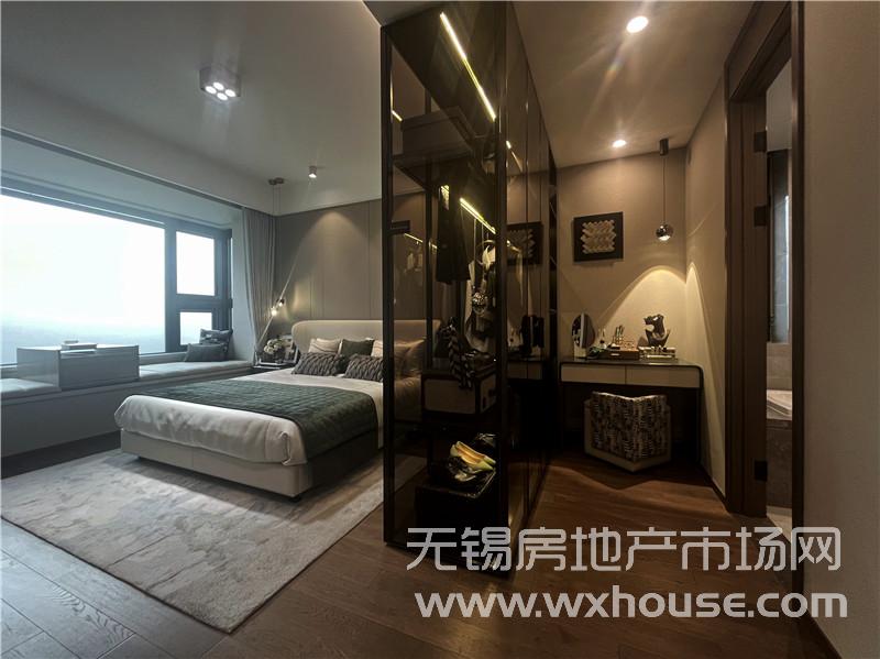 160㎡洋房户型样板间主卧