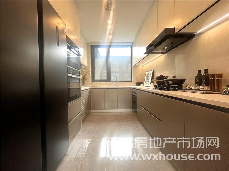 260㎡下叠户型样板间厨房