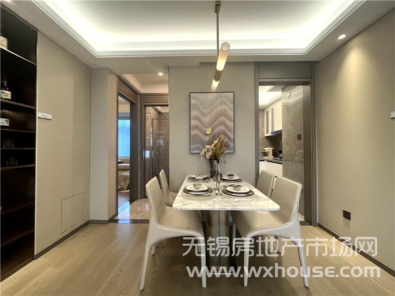 洋房102㎡户型样板间餐厅