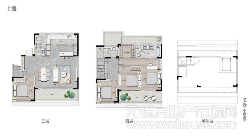 上叠户型