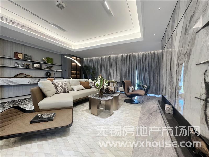 180㎡户型样板间客厅