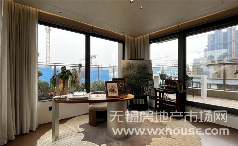 四层叠墅上叠300㎡户型样板间五层画室