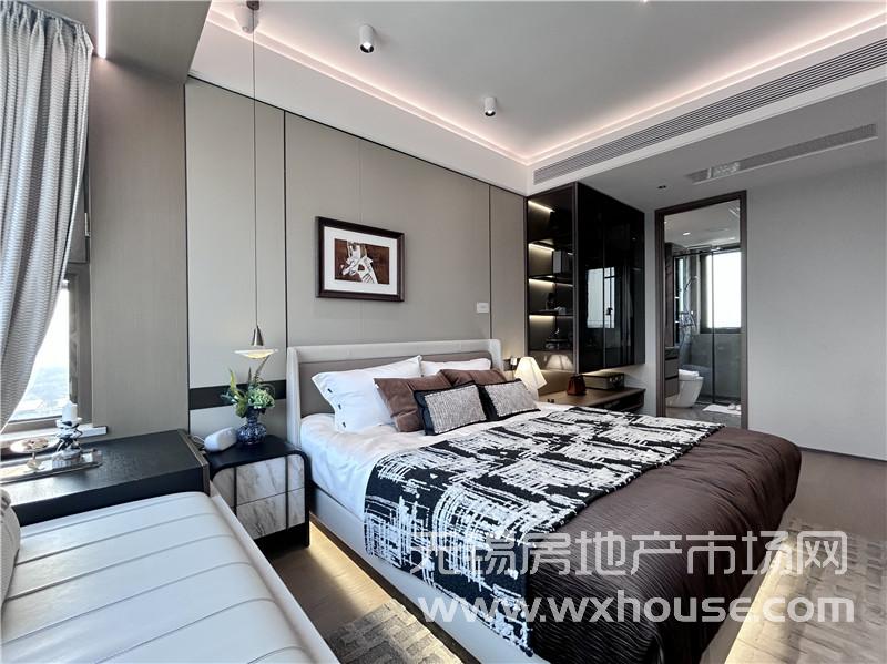 129㎡实体样板间主卧