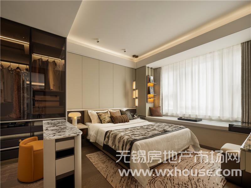 128㎡户型样板间主卧