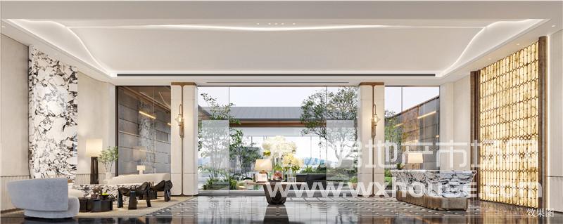一楼接待大堂效果图
