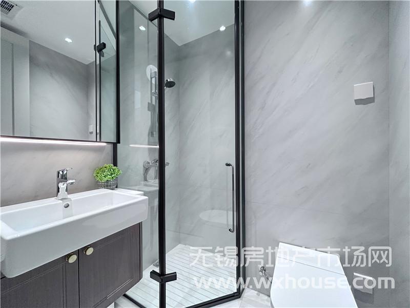 172㎡户型样板间次卧套房卫生间