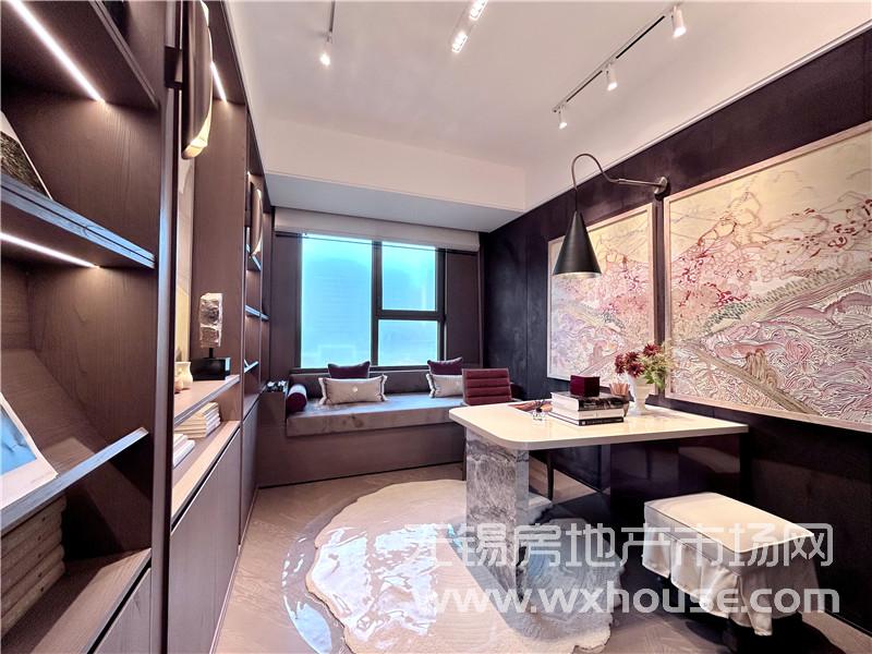 147㎡户型样板间主卧书房