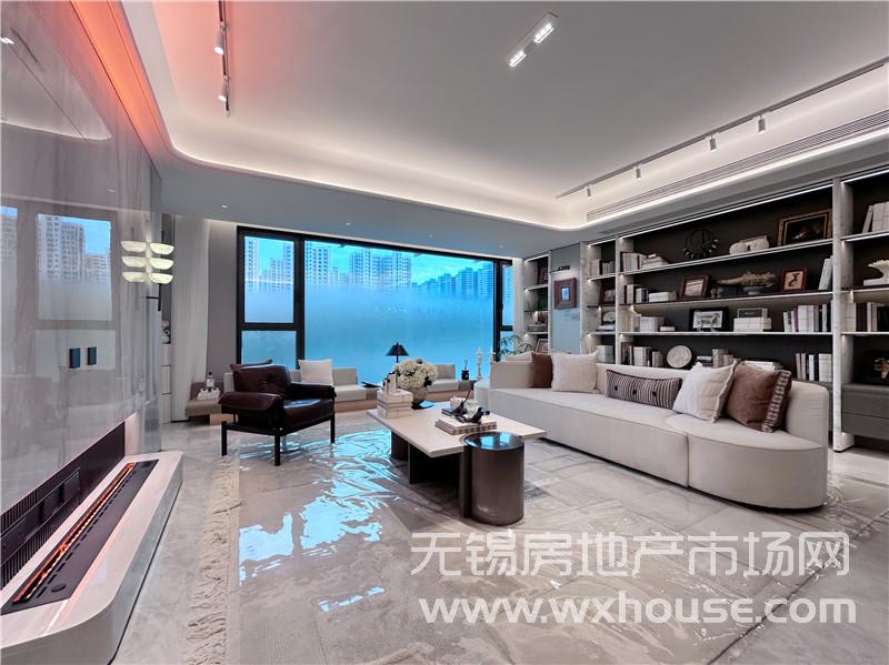 125㎡户型样板间客厅