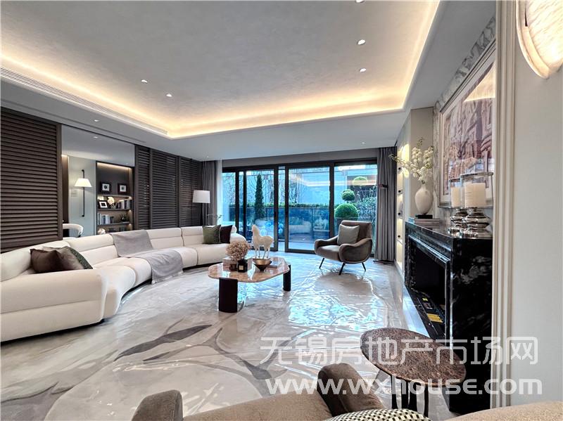 172㎡户型样板间客厅