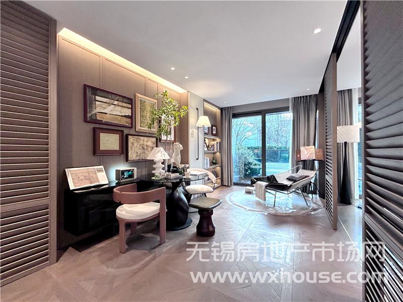 172㎡户型样板间书房