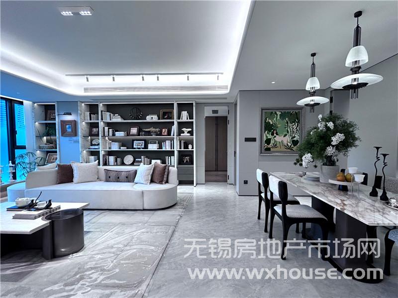 125㎡户型样板间餐客厅