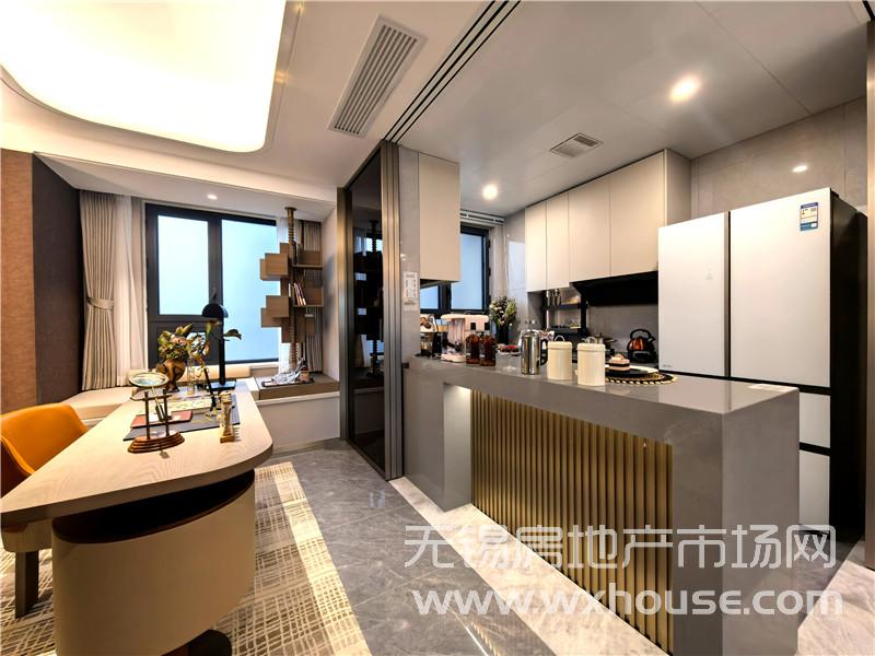 145㎡户型样板间书房