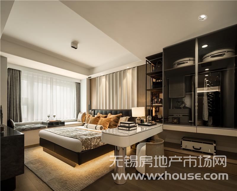 128㎡户型样板间主卧