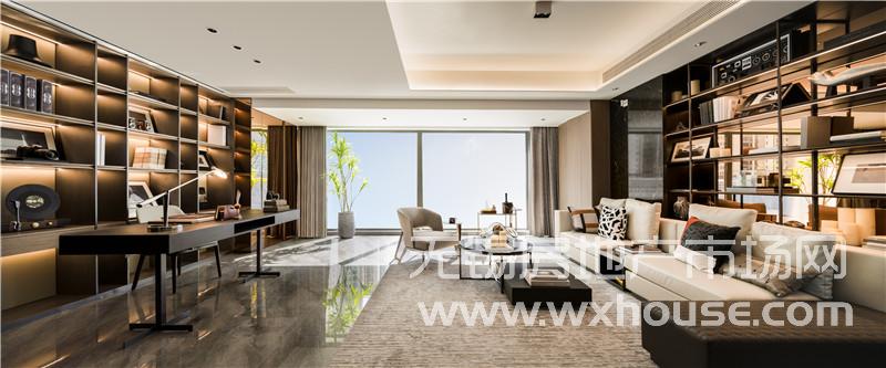 128㎡户型样板间餐客厅